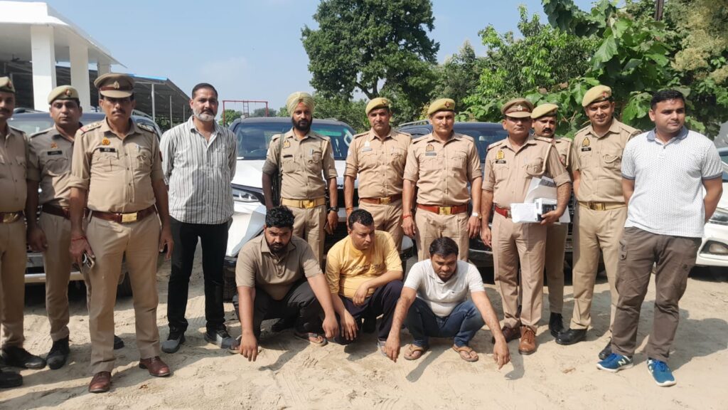 दुबई से ऑर्डर – यूपी में चोरी! मुरादाबाद में इंटरस्टेट लग्जरी कार गैंग का पर्दाफाश