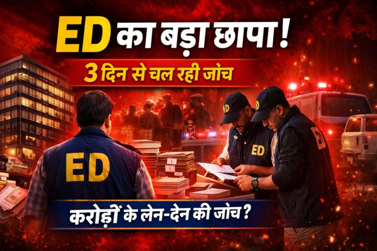 ED Raid: आउटसोर्सिंग कंपनी Avani Paridhi Energy and Communication Pvt Ltd पर ईडी की बड़ी कार्रवाई, तीसरे दिन भी जारी जांच